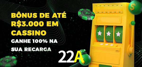 22A melhor bônus de depósito